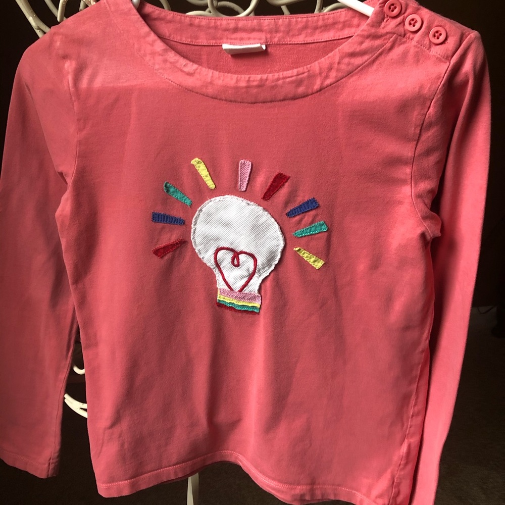 Mini Boden t-shirt lightbulb